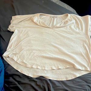 Flowy, boho beige shirt